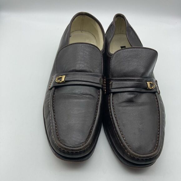 Florsheim Imperial Men’s Leather Loafers Size EU 45 US 12 Brown Color - Picture 3 of 9